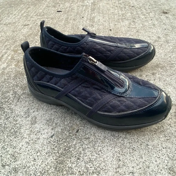 Easy Spirit Shoes Easy Spirit Womens Size Shoes Zipup Navy